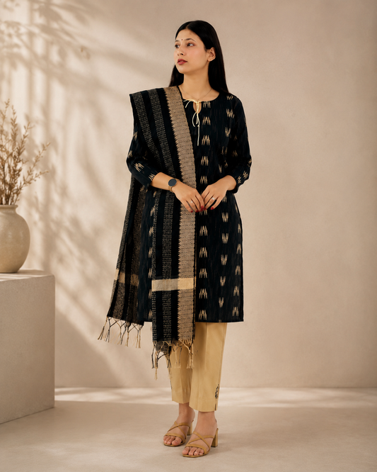 Women's Kurti with Pant And Dupatta